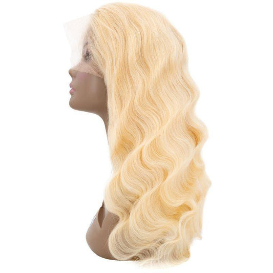 Russian Blonde Body Wave Frontal Wig - JLUXbeauty
